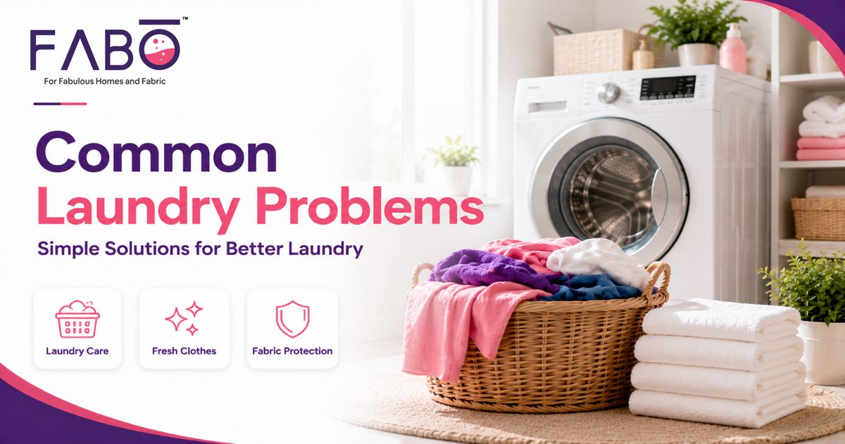 Common Laundry Problems and Their Best Solutions