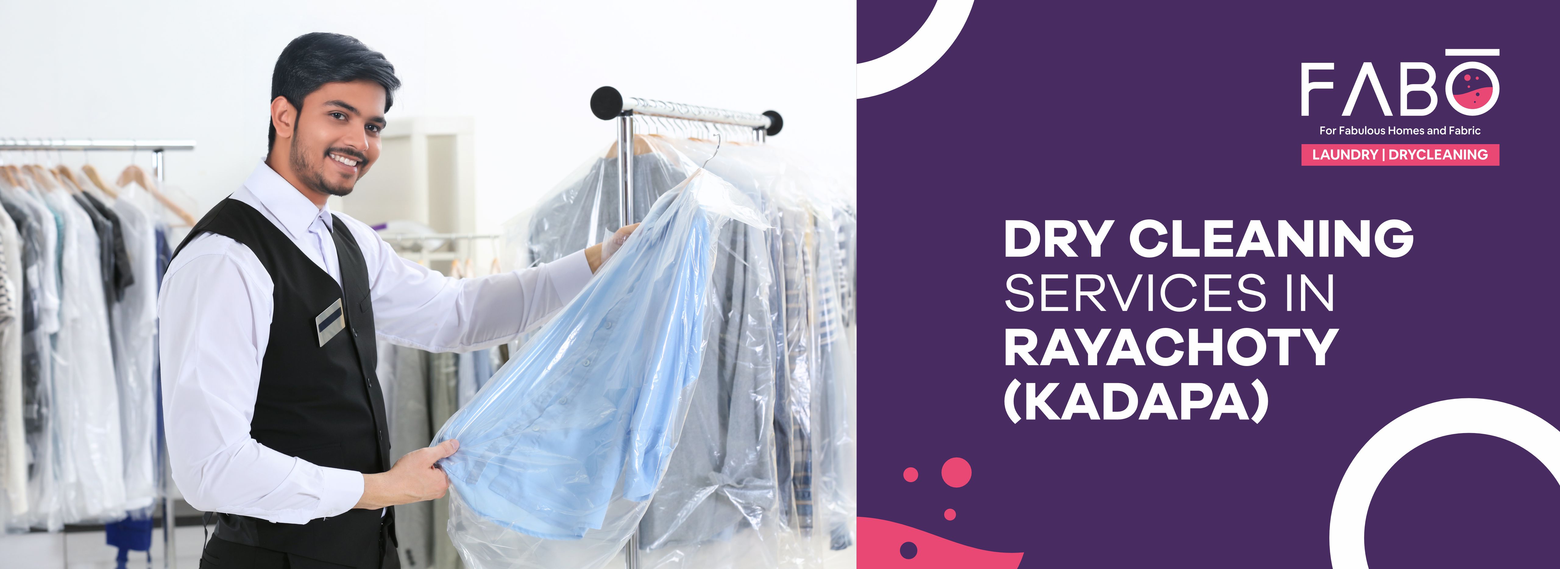 Dry cleaning services in Rayachoty(Kadapa)