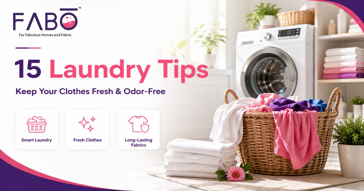 15 Laundry Tips to Keep Your Clothes Fresh & Odor-Free